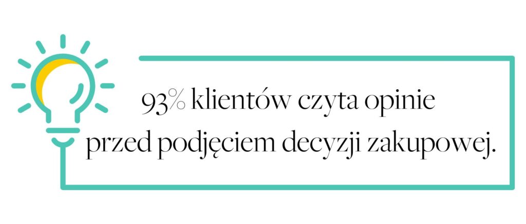 klienci czytają opinie